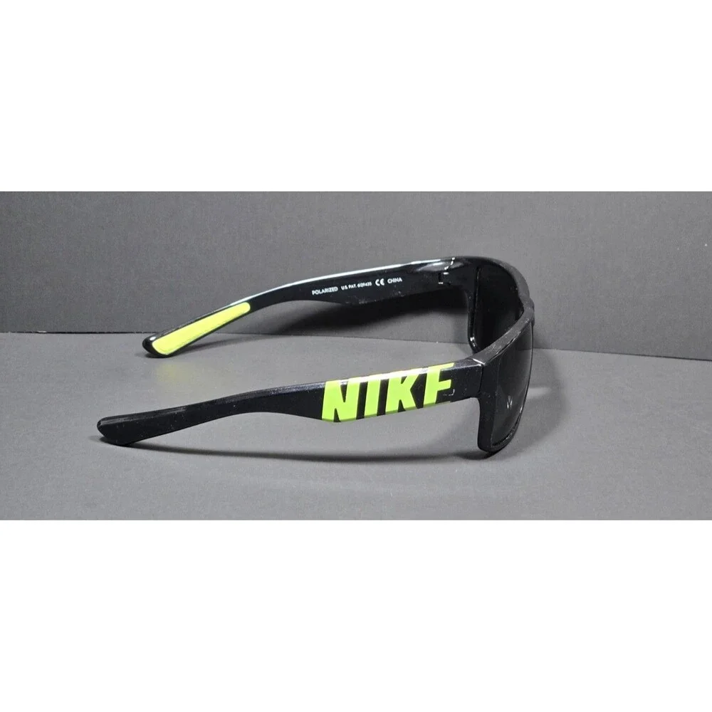 Nike Sunglasses Mojo EV0785 404 Black/Neon Volt Green Polarized Lens Golf Sport